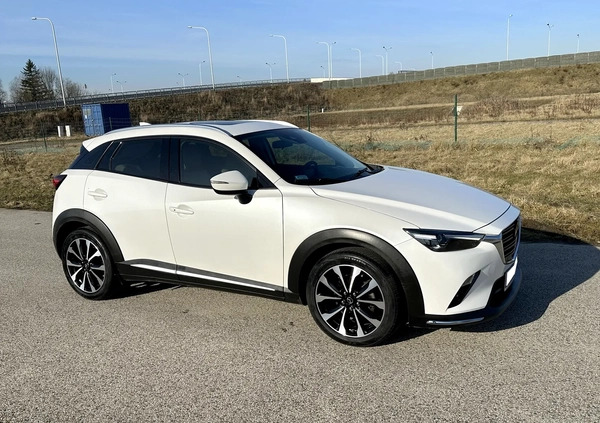 Mazda CX-3 cena 79500 przebieg: 73000, rok produkcji 2019 z Piława Górna małe 79